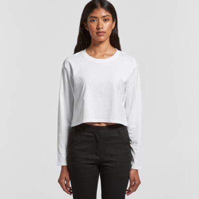 AS Colour - Women's L/S Crop Tee Thumbnail
