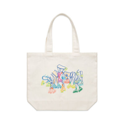 Hobart Social Skates - Tote Bag Thumbnail
