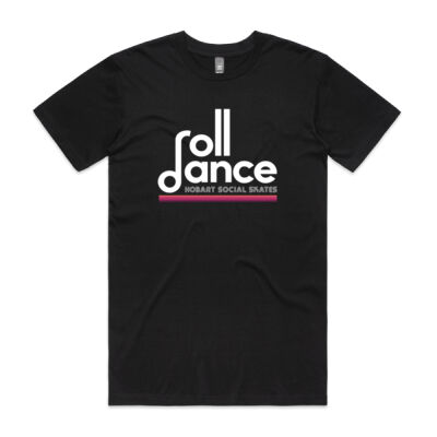 Roll Dance AS Tee - Black **Single side print on front**  Thumbnail