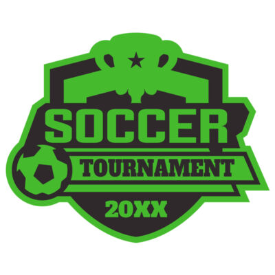 Soccer Tournament logo template 02 Thumbnail