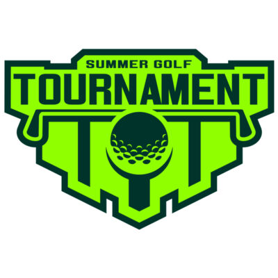 Tournament Summer golf logo template Thumbnail